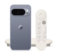 Google Pixel 10 Pro - Smartphone Android Libre con Gemini, batería de más de 24 Horas - Piedra Lunar, 512GB TV Streamer 4K - Streaming rápido de Entretenimiento en 4K con HDR - Porcelana