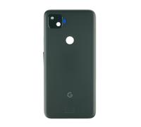 Google Pixel 4A Carcasa Trasera Marco Parte De Cristal Negra