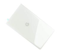 Google Pixel 6A Carcasa Marco De Cristal Parte Blanca