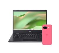 Google Pixel 9a - Smartphone Android Libre con cámara con IA, batería para Todo el día y potentes Funciones de Seguridad - Rosa peonía, 128GB + Acer Chromebook 314