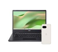 Google Pixel 9a - Smartphone Android Libre con cámara con IA, batería para Todo el día y potentes Funciones de Seguridad - Porcelana, 128GB + Acer Chromebook 314