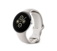 Google Pixel Watch 2 Polished Silver Aluminum Case / Porcelain Active Band Wifi