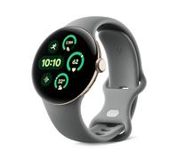 Google Pixel Watch 3 (41 mm) - Caja en Color Oro Champagne - Correa en Color Verde liquen - LTE