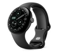 Google Pixel Watch 4 41 mm - Reloj Inteligente Unisex con AMOLED, Wear OS, GPS, Resistente al Agua 5 ATM, Banda Fluoroelastómero Negro Obsidian, Aluminio Negro Mate