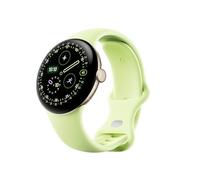 Google Pixel Watch 4 (41 mm) - Smartwatch Android con Seguimiento de la el Estado físico, y la Ayuda de Gemini - Caja de Aluminio en Color Oro Champagne - Correa Deportiva en Color Verde Lima - Wi-Fi