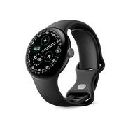 Google Pixel Watch 4 (41 mm) - Smartwatch Android con Seguimiento de la el Estado físico, y la Ayuda de Gemini - Caja de Aluminio en Color Negro Mate - Correa Deportiva en obsidiana - LTE