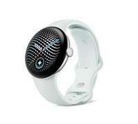 Google Pixel Watch 5 (41 mm) - Smartwatch - Plata Pulida/Correa Gris, Wi-Fi | Con pantalla abombada, monitorización completa de la salud y la actividad física, y ayuda de Gemini