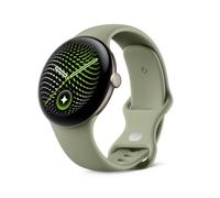 Google Pixel Watch 5 (45 mm) - Smartwatch - Pirita Satinada/Oliva, Wi-Fi | Con pantalla abombada, monitorización completa de la salud y la actividad física, y ayuda de Gemini