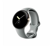 Google Pixel Watch WiFi/BT 41mm Reloj Smartwatch Dorado con Correa Deportiva Avellana