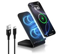 Google Pixel Wireless Charger Stand, 15 W, cargador inalámbrico rápido, soporte para teléfono móvil, estación de carga inductiva para Google Pixel 9 Pro/8/7/6/5/Samsung Galaxy S25+/S24 FE/S23/S22/S21