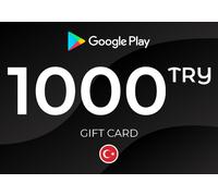 Google Play Gift Card 1000 TRY Key - TURKEY
