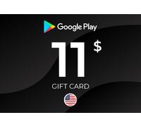 Google Play Gift Card 11 USD Key - UNITED STATES