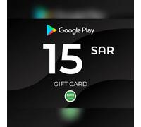 Google Play Gift Card 15 SAR Key - SAUDI ARABIA