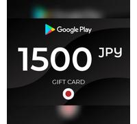 Google Play Gift Card 1500 JPY Key - JAPAN