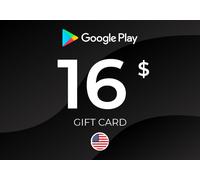 Google Play Gift Card 16 USD Key - UNITED STATES