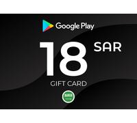 Google Play Gift Card 18 SAR Key - SAUDI ARABIA