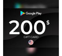 Google Play Gift Card 200 USD Key - UNITED STATES