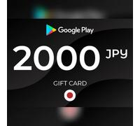 Google Play Gift Card 2000 JPY Key - JAPAN