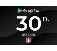 Google Play Gift Card 30 CHF Key - SWITZERLAND