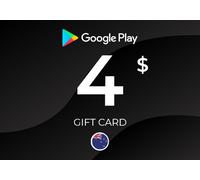 Google Play Gift Card 4 AUD Key - AUSTRALIA