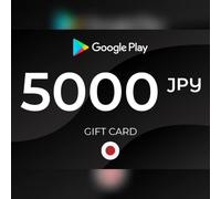 Google Play Gift Card 5000 JPY Key - JAPAN