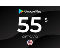 Google Play Gift Card 55 USD Key - UNITED STATES