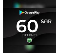Google Play Gift Card 60 SAR Key - SAUDI ARABIA