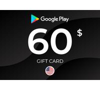 Google Play Gift Card 60 USD Key - UNITED STATES