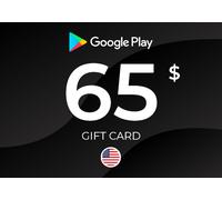 Google Play Gift Card 65 USD Key - UNITED STATES