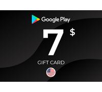 Google Play Gift Card 7 USD Key - UNITED STATES