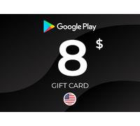 Google Play Gift Card 8 USD Key - UNITED STATES