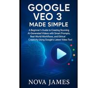 Google Veo 3 Made Simple: A Beginner’s Guide to Creating Stunning AI-Generated Videos with Smart Prompts, Real-World Workflows, and Ethical Creativity ... Tool (Ai Bot, Gadgets Reviews and Update)