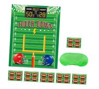 GOOHOCHY 1 Juego Decoraciones de Fiesta de Fútbol Americano Set de Póster Stickers y Adhesivos para Celebraciones de Rugby Actividades y Fiestas de Cumpleaños