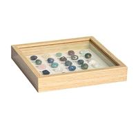 GOOHOCHY 1 Juego Marco de fotos de mineral de cristal minerales y piedras preciosas pulidas decoración de piedra mineral adorno de piedra de escritorio irregular configurar