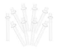 GOOHOCHY 10 Piezas de Soportes de Mecha de Vidrio para Lámparas de Queroseno, Compatibles y Seguros para Camping al Aire Libre y Decoración Interior