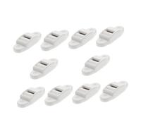 GOOHOCHY 10 Piezas Guía de Correa para Persiana Enrollable con Cepillo Interno Rodillos para Cintas de Accesorios de Mantenimiento para Sistema de Persianas