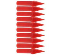 GOOHOCHY 10 Piezas Puntas de Flecha de Silicona Suave para Tiro, 10 Piezas, Tamaño 8X2,3X1,7 CM, Reemplazos Seguros para Práctica al Aire Libre y Juegos de