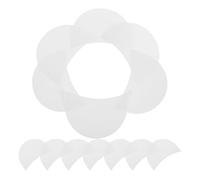 GOOHOCHY 100 Almohadillas Protectoras para Sombra de Ojos Diseño Ajustable y Fácil Aplicación, de Tela No Tejida de Color Claro, Ideales para Maquillaje Preciso y Extensiones de Pestañas