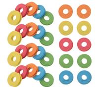 GOOHOCHY 100 carretes de línea de pesca, placas de bobinado de línea de pesca, carretes vacíos, carrete de pesca, soporte de línea Tenkara, cartera líder, línea de pesca, almacenamiento de línea de