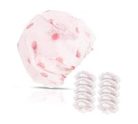 GOOHOCHY 100 Pares Cubiertas Desechables para Micrófono Funda Higiénica Microfonos Protección Contra Polvo y Viento para Ktv Material No Instalación