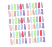 GOOHOCHY 100piezas Guantes De Dedos Reutilizables De Algodón Para Cocina Jardinería y Manualidades Protección Contra Cortes y Amortiguación Trabajo Manual