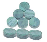 GOOHOCHY 10piezas Material Incrustación Abulón Verde Para Diapasón De Guitarra Ukelele y Banjo Dots Inlay