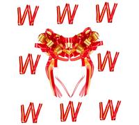 GOOHOCHY 10piezas Moños para Decoración De Bodas y Pull Bow y Adornos para Coche y Aplicación para