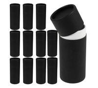 GOOHOCHY 12 Tubos de Papel para Envasar Aceites Esenciales de 50ml, Cajas Cilíndricas Elegantes y Minimalistas para Almacenamiento y Obsequio en Diversas Ocasiones