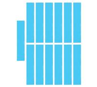 GOOHOCHY 13 Piezas Cinta de Agarre para Palos de Golf Doble Cara Azul 13 Unidades 25 X 5,4 CM Kit de Instalación para Reparación y Mantenimiento de Empuñaduras en Golf, Resistente Residuos