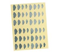 GOOHOCHY 1hoja Pegatinas De Incrustaciones Para Diapasón De Guitarra y Ukelele Diseño De Nubes Adhesivos Autoadhesivos Para Guitarras Eléctricas Fácil Instalación y Durabilidad
