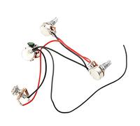 GOOHOCHY 1juego Arnés De Cableado Eléctrico Para Guitarra Kit De Potenciómetros Conexiones Rápidas y Sencillas Compatible La Mayoría De Guitarras Eléctricas Duradero y Ligero