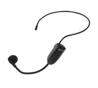 GOOHOCHY 1juego Micrófono Inalámbrico con Auricular Colgante Ligero y Amplificador de Voz Portátil para Profesores Guías Turísticos Presentaciones y Actuaciones con Alcance Batería