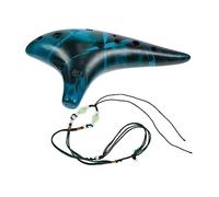 GOOHOCHY 1juego Ocarina De Azul Instrumento Musical Práctico y Elegante Para Principiantes y Amantes Música Para Cumpleaños y Navidad