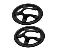 GOOHOCHY 2 De Plato para Bicicleta, Protector De Piñón De Bicicleta, Cubierta Universal De 5 Orificios para Bielas, Protector De Cadena Y Bielas, Accesorio para Bicicleta De